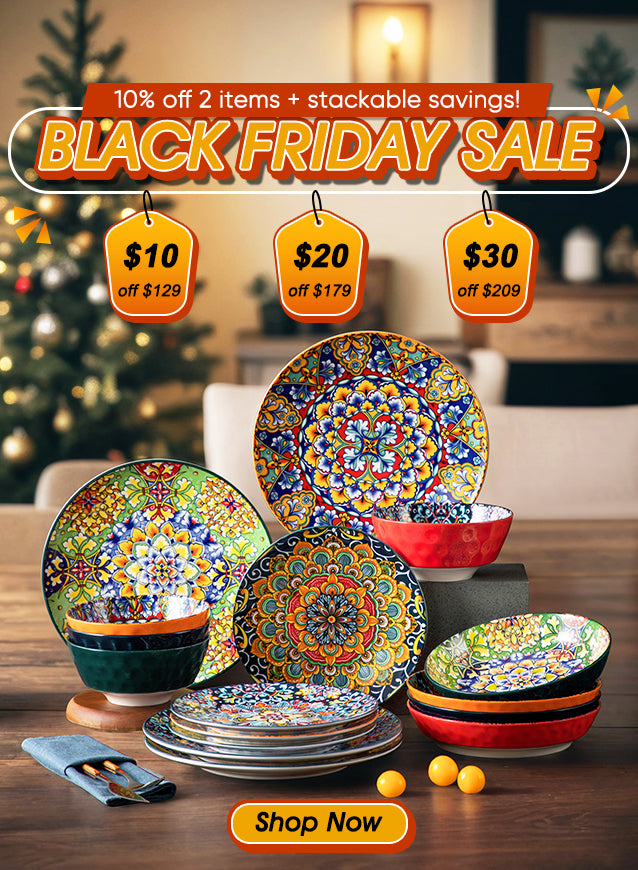 Black Friday-Geschirrverkauf – Sichern Sie sich Premium-Sets zu unschlagbaren Preisen!
