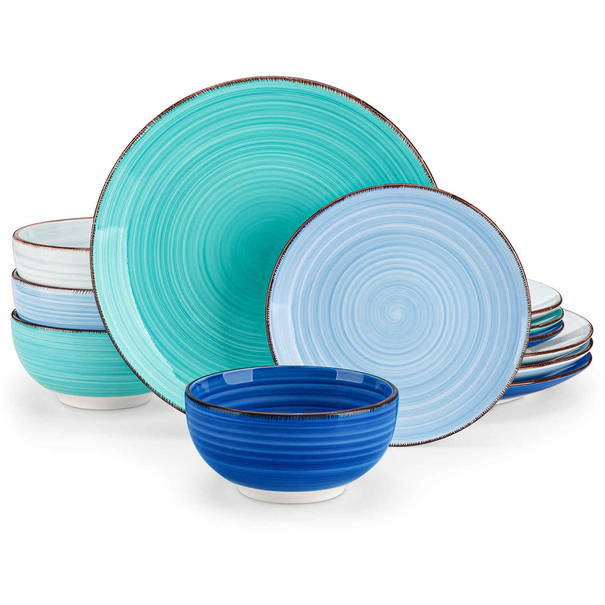 vancasso Bonita stoneware set blue