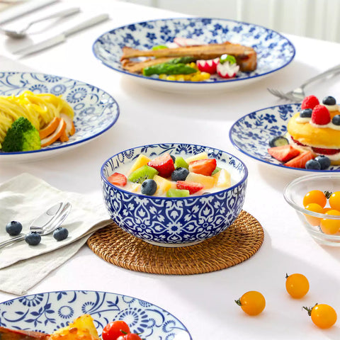 Selene 18 Piece Dinnerware Set perfect for casual family meals or stylish everyday dining.