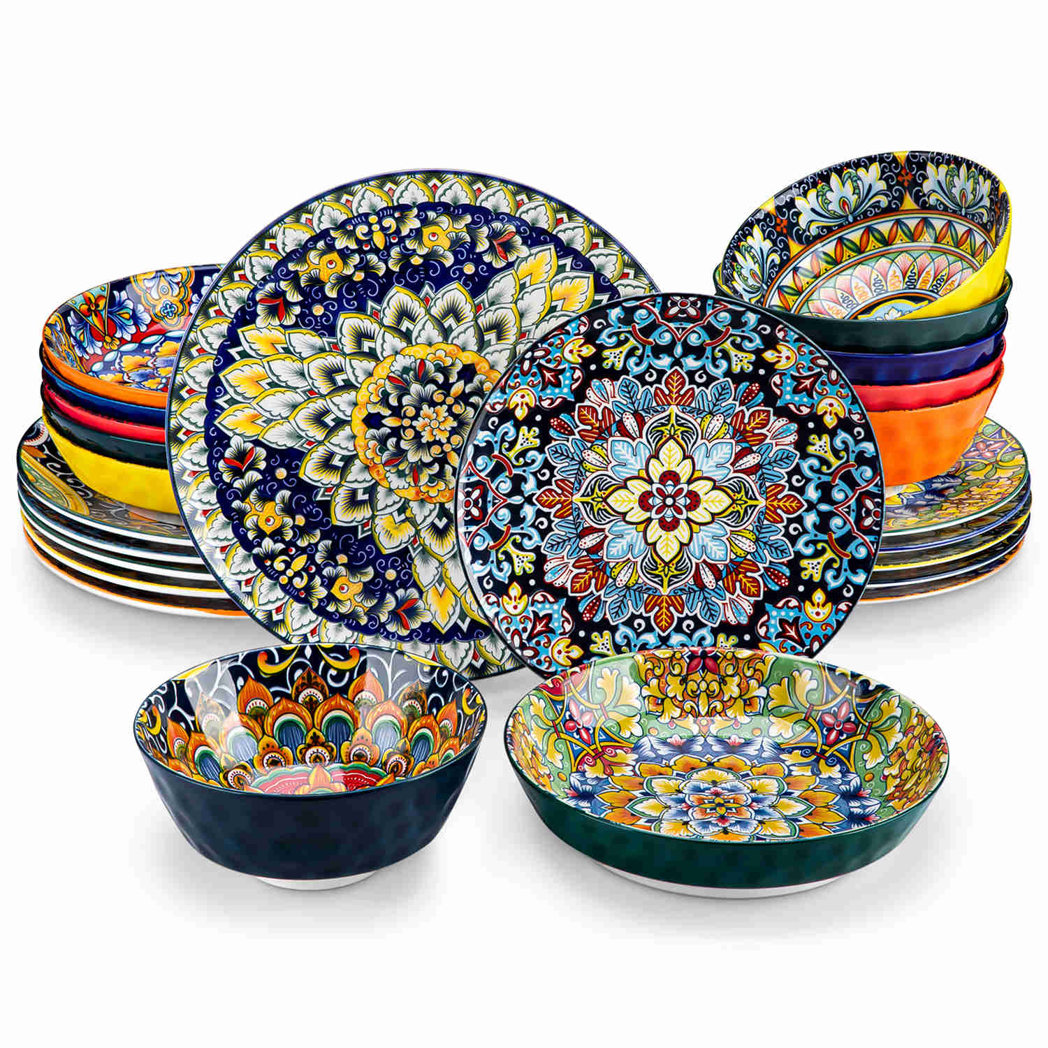 Simi 24 Piece Dinnerware Set-vancasso
