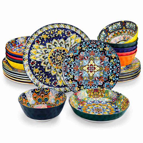 Simi 24 Piece Dinnerware Set-vancasso