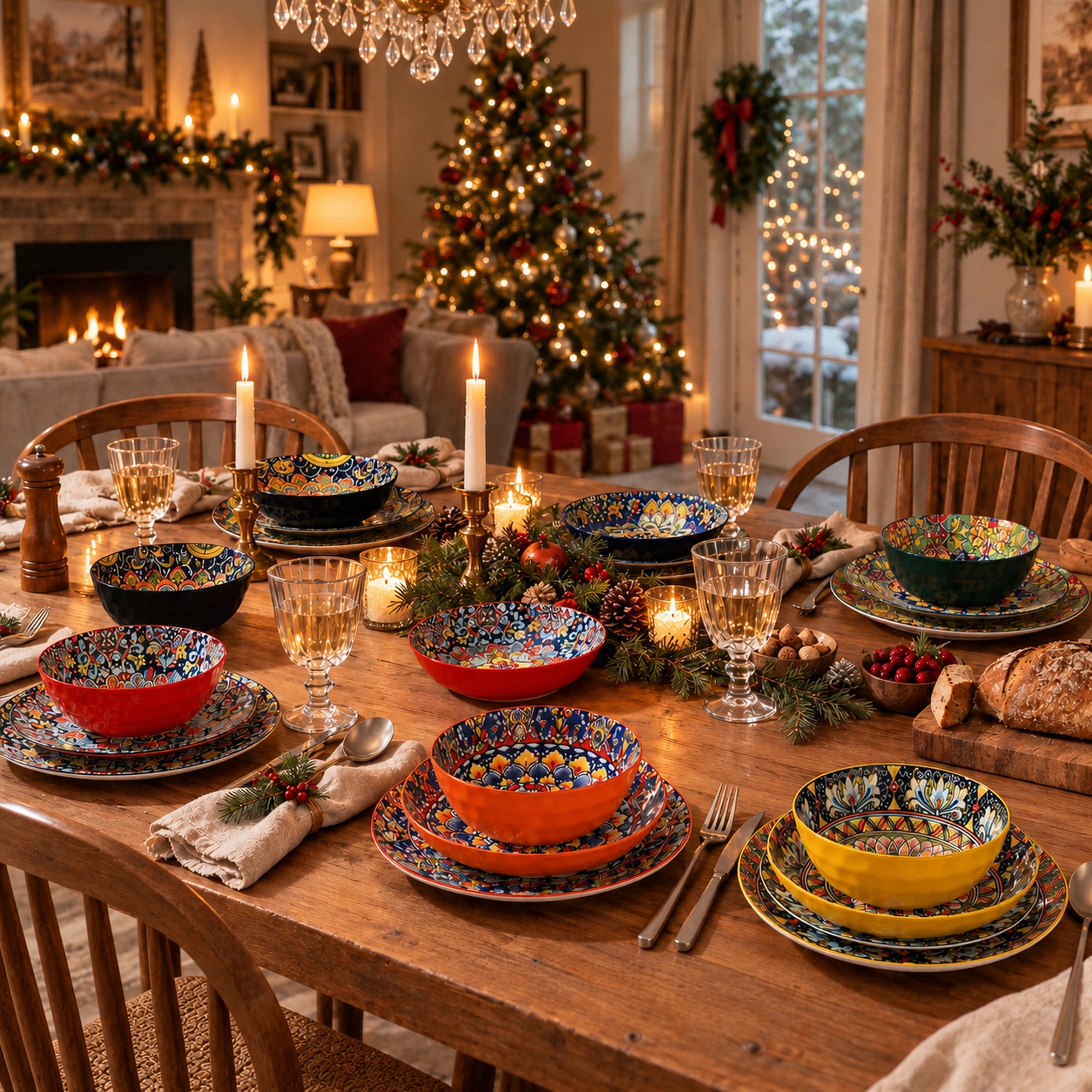 Simi 24 Piece Dinnerware Set-vancasso