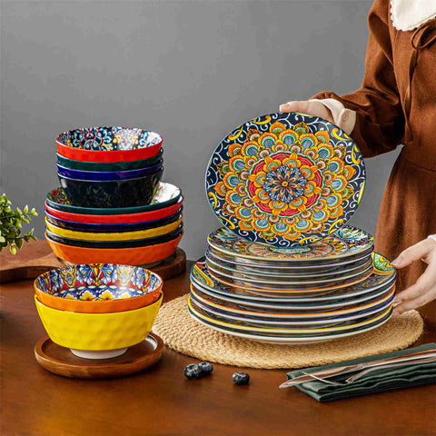 Simi 24 Piece Dinnerware Set-vancasso