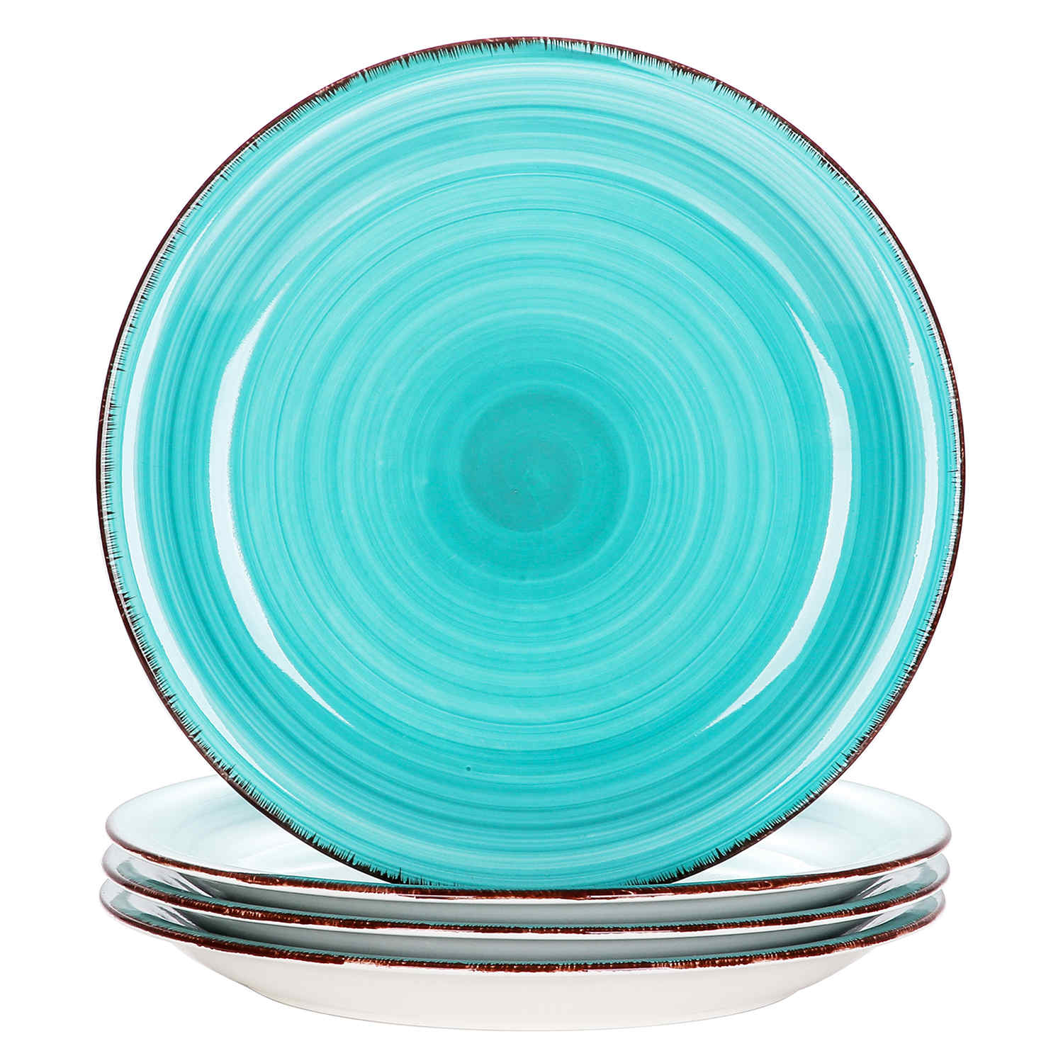Turquoise Dinner Plates Set