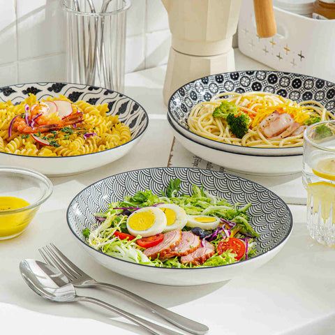 Haruka Set de 4 cuencos de pasta