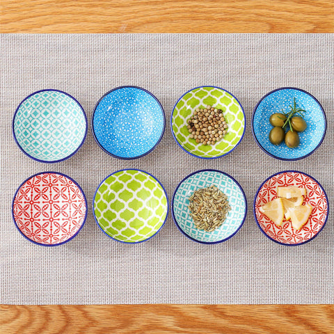 Macaron Dipschalen-Set, 8 Stück