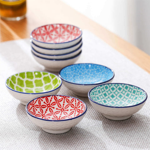 Macaron Dipschalen-Set, 8 Stück