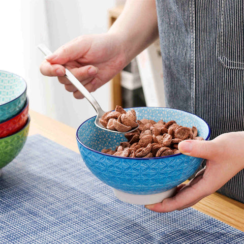 Macaron Cereal Bowls Set of 4