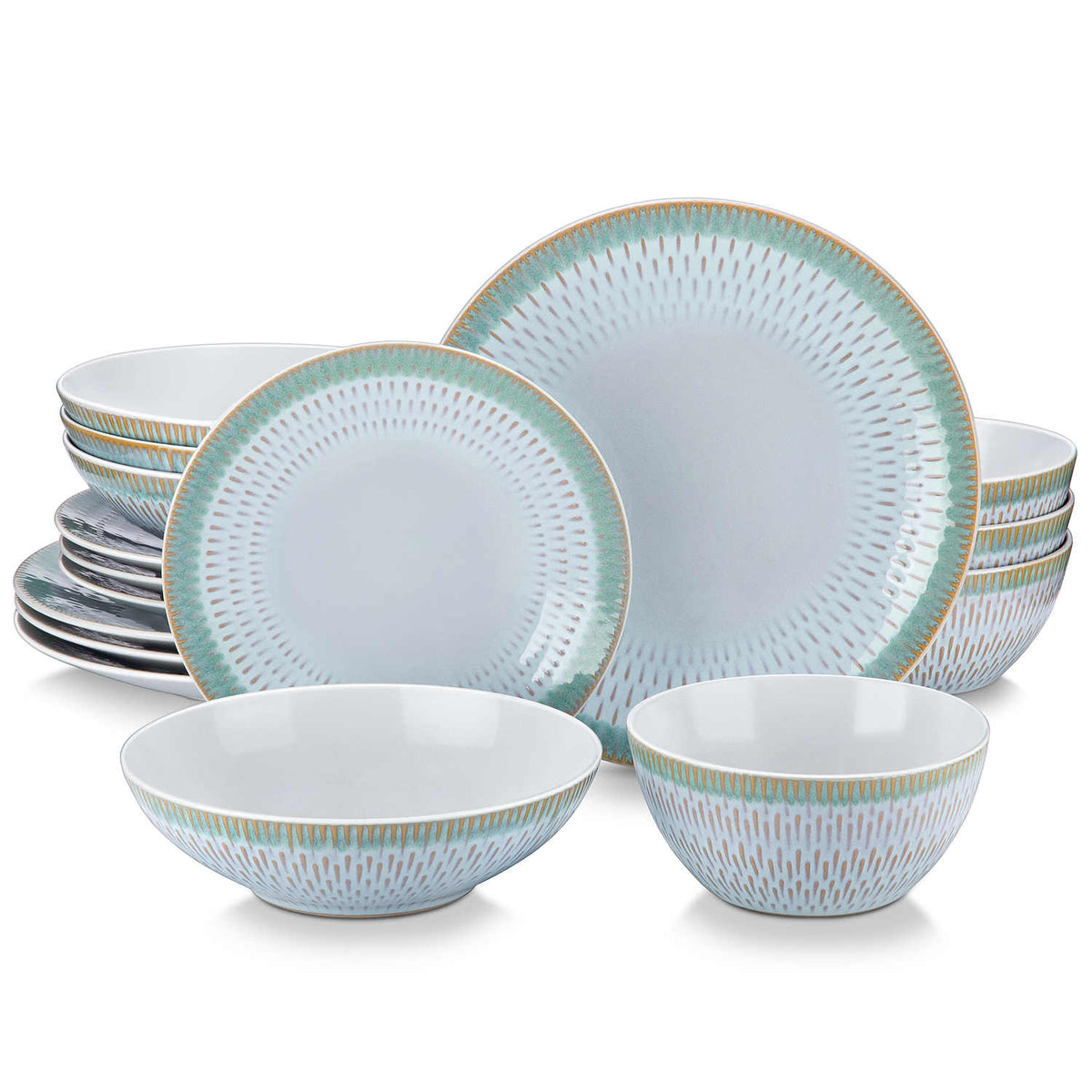 Pluvo Set di stoviglie da 16 pezzi